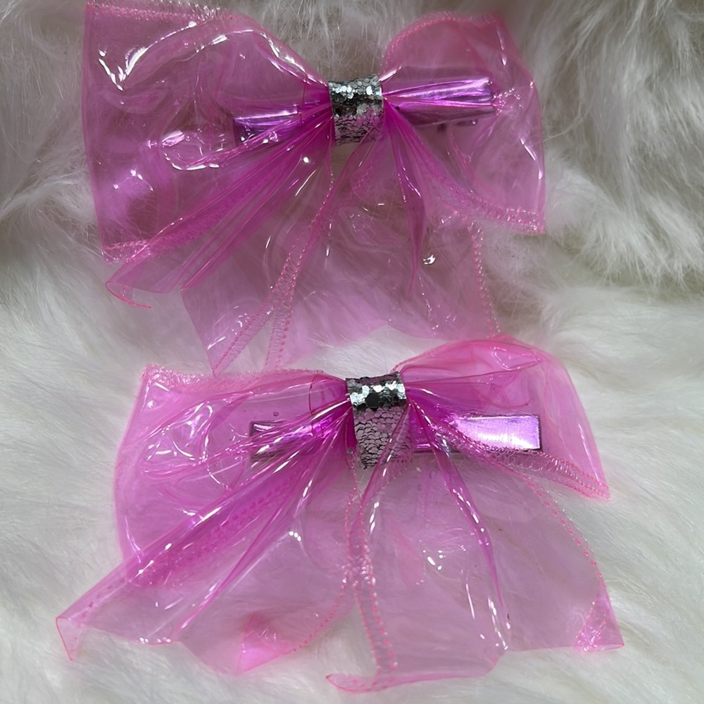 WATERPROOF JELLY HAIR BOWS